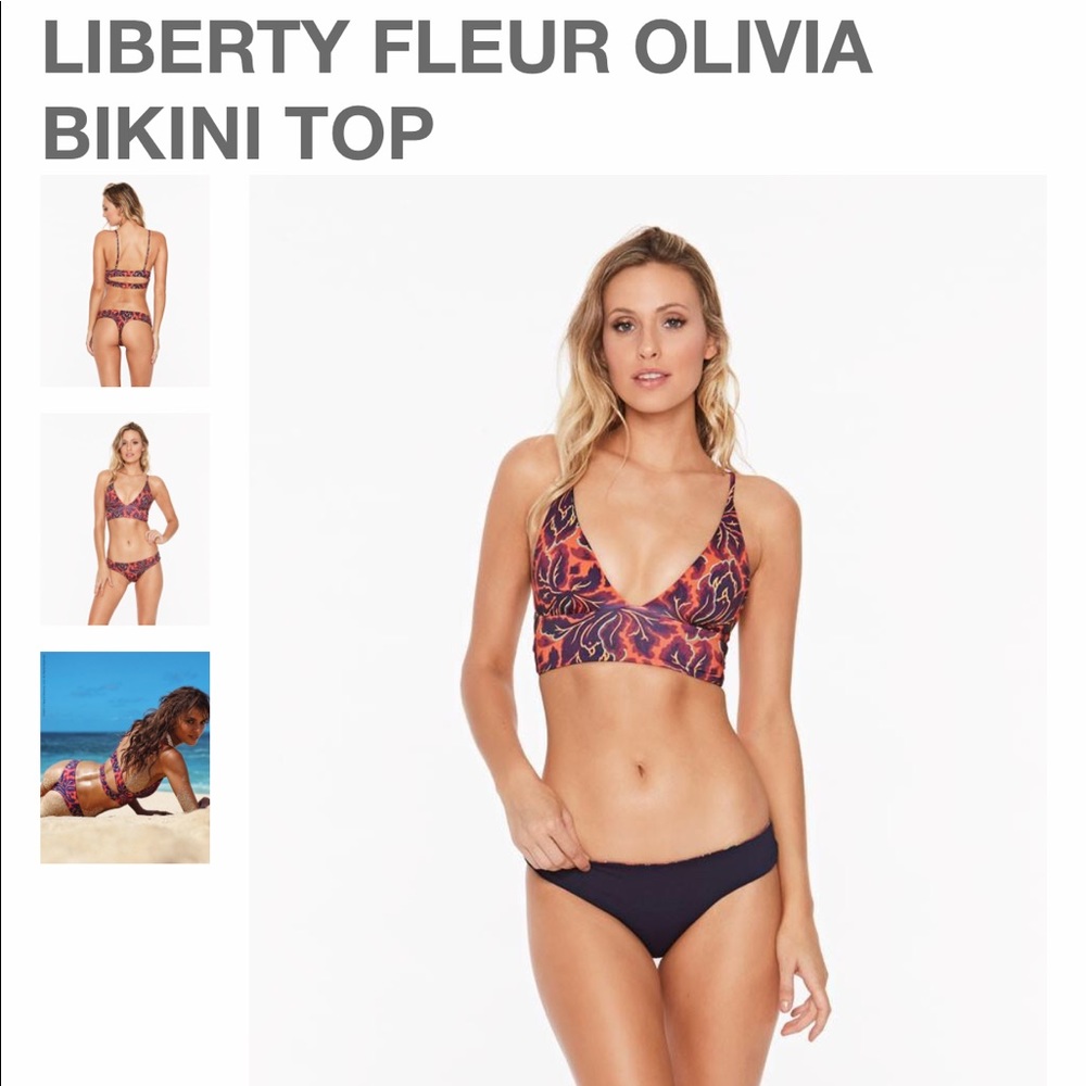 L*Space Olivia Bikini Top **NEW WITH TAGS**
